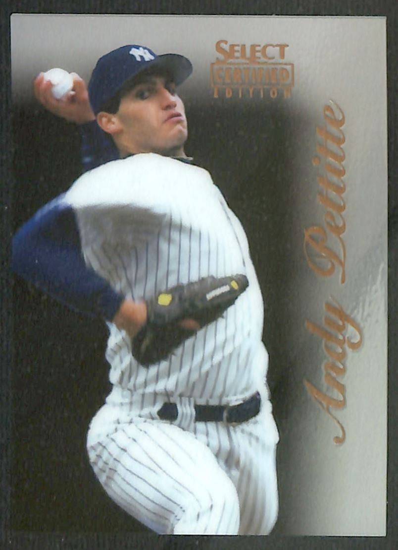 1996 Select Certified Edition #91 Andy Pettitte New York Yankees