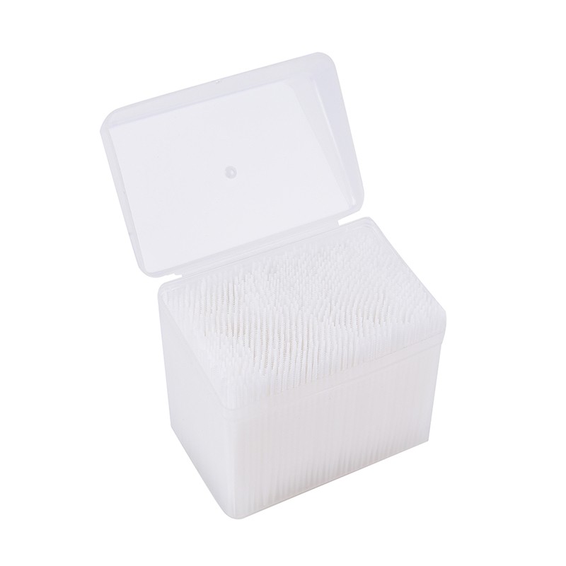 1100Pcs Plastic Dental Picks Oral Hygiene 2 Way Interdental Brush Tooth sh