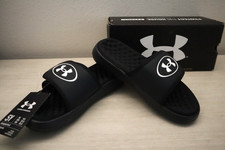 Under Armour 6000202-001 Kid's Sz 5Y Black UA B Ignite Pro 8 Slides Sandals