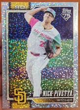 NICK PIVETTA 2026 TOPPS CELEBRATION SERIES 1 BASEBALL SILVER CONFETTI #9