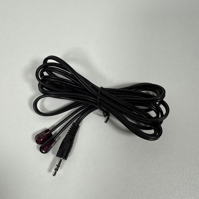 3.5mm Jack To 2 Infrared Red Transmitte IR Emitter Extender Extension Cable 10ft