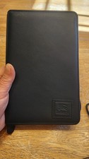 vintage Burberrys leather organizer features the brand's classic logo embossed