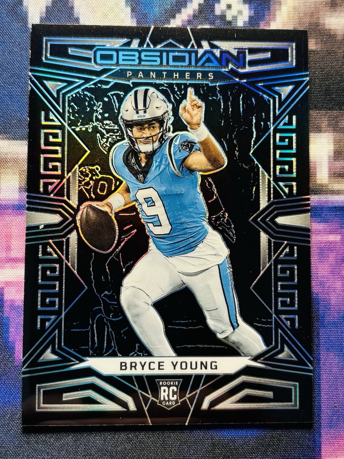 2023 Panini Obsidian Bryce Young RC #111 Panthers