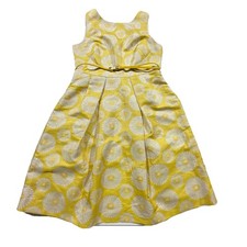 Traffic People Women's Yellow Floral Casual Dress Size L (B84)