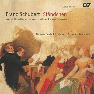 SCHUBERT HOCH VIER MANNE Standchen: Works for Men's Choir (Sch (CD) (US IMPORT)