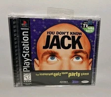 You Don't Know Jack Sony PlayStation 1 PS1 1999 Sierra On-Line Inc BRAND NEW
