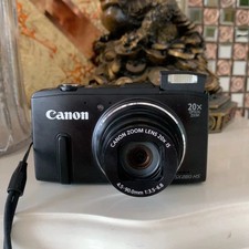 Canon PowerShot SX280 HS 12.1MP 20x Zoom Black Digital Camera English Black