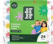 Hello Bello Premium Training Pants 2T-3T 24 Count , All About Feelings