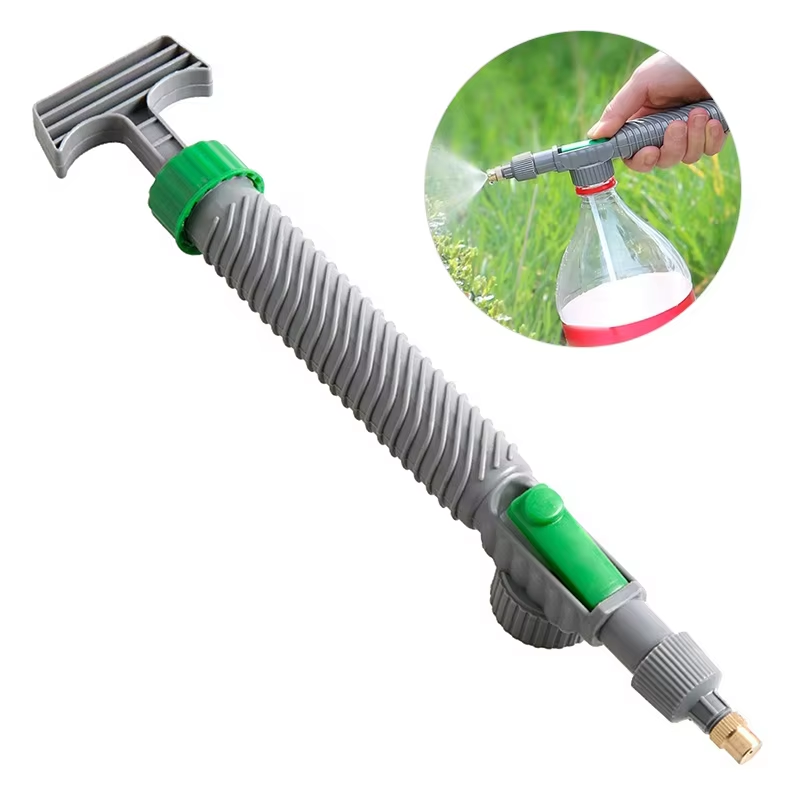 Manual Pressure Sprayer Bottle Nozzle Garden Watering Pump Tool UK Spray Head
