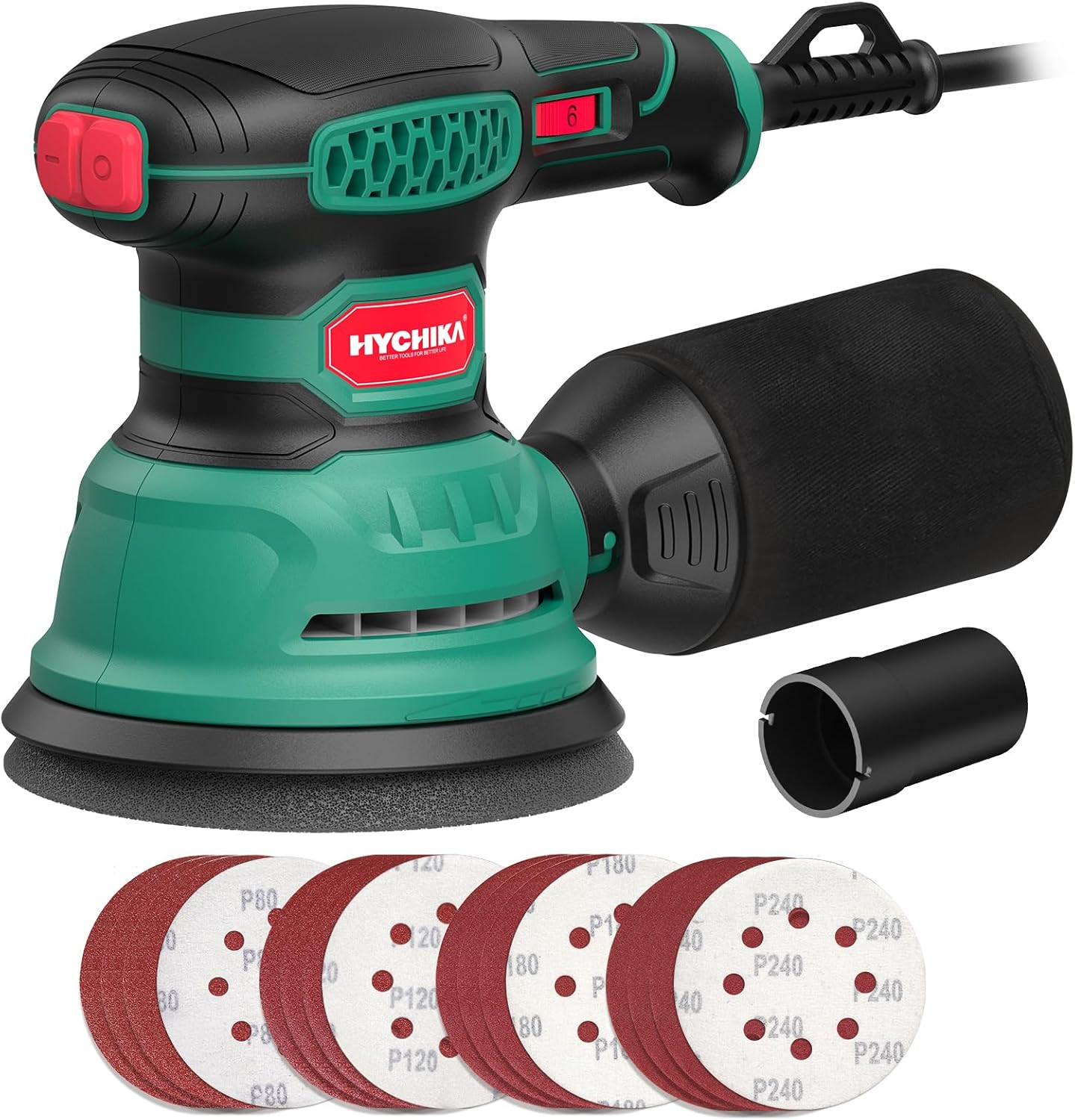 Levigatrice Elettrica HYCHIKA 300W: Trasforma il Legno Grezzo in Arte