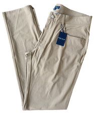  185 New PETER MILLAR Crown Crafted Logo BINGHAM Pants 35 Golf