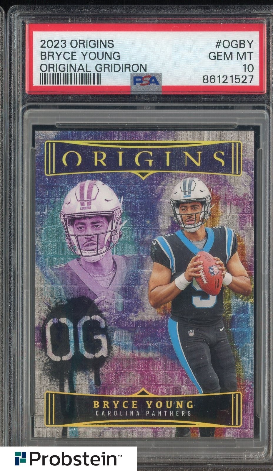 Bryce Young Panini Origins Original Gridiron #OGBY Base