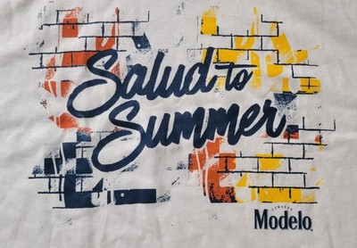 Modelo T-SHIRT XL Beer Cerveza Summer Graphic Mexican Lager Logo New Made In USA