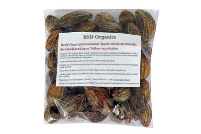 Bsd Organics Haritaki, Tinten-Nuss, Ganze Harde 100g