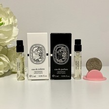 2 Diptyque Do Son EDT  EDP Sample Spray 2ml/0.06 fl oz Each New In Box NIB