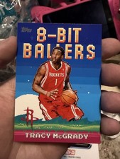 💎2025-26 Topps Basketball 8-Bit Ballers #8B-27 Tracy McGrady - Rockets💎
