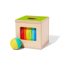 Lovevery Drop & Find Ball Box, Montessori Toy, 9+ Months