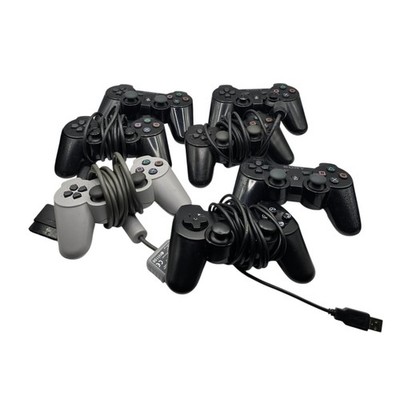 Controller Konvolut PS3 Sixaxis DualShock PS2 DualShock 2 @Play USB ungetestet