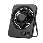 5 Speed Mini FAN Portable Small Rechargeable Desk Fan Quiet Table Cooling Fan UK