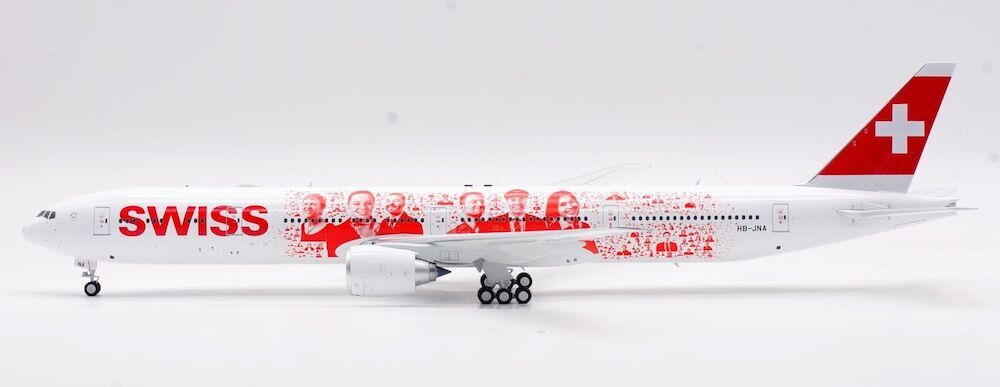 Inflight B-773-JNA Swiss Boeing 777-300ER People HB-JNA Diecast 1