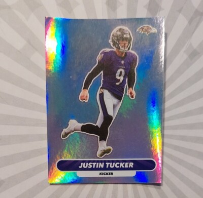 NFL 2022 Panini Sticker Justin Tucker Glitzer (111)