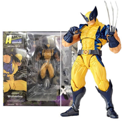 Anime X-men Wolverine Action Figure Toy Revoltech Amazing Anime X-men Wolverine Action Figure Toy Revoltech Amazing