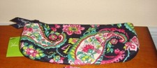Vera Bradley Brush Pencil Case Petal Paisley