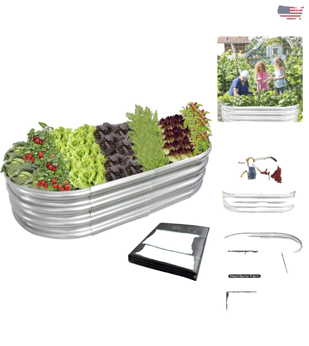 Glass Oval Plant Baskets, Pots, Window Bowls