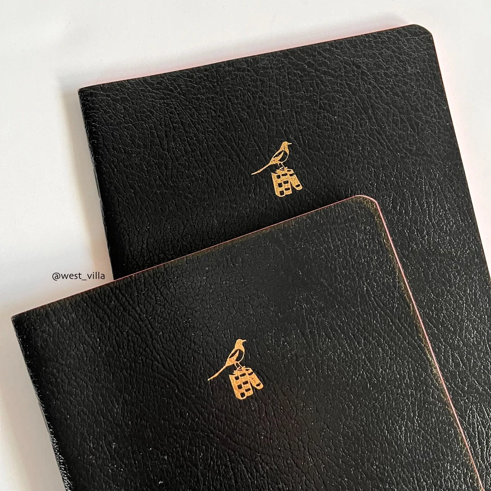 2 Bieffe Made in Italy Lined Exercise Book Notebooks Journals Stationery Black - Image 3 of 4