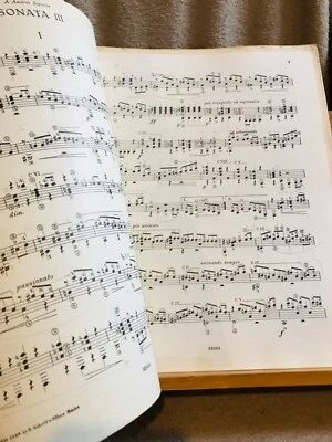 Manuel M. Ponce Sonate III partition guitare Segovia éditions Schott - Photo 1/2