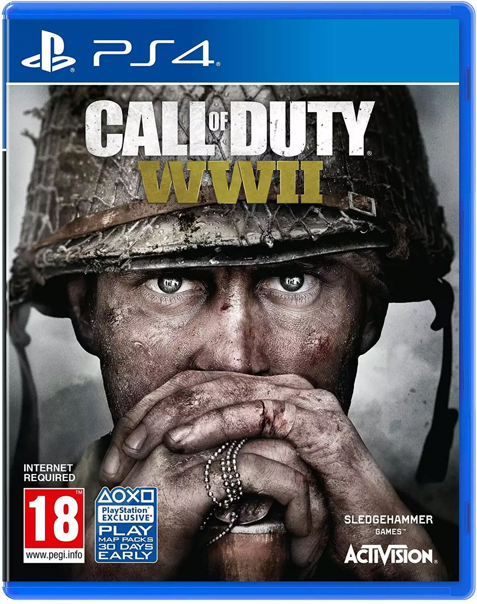 Call of Duty WWII Playstation 4 PS4 PS5 WW2 World War 2 Activision Shooter  New