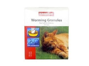 worming granules for cats