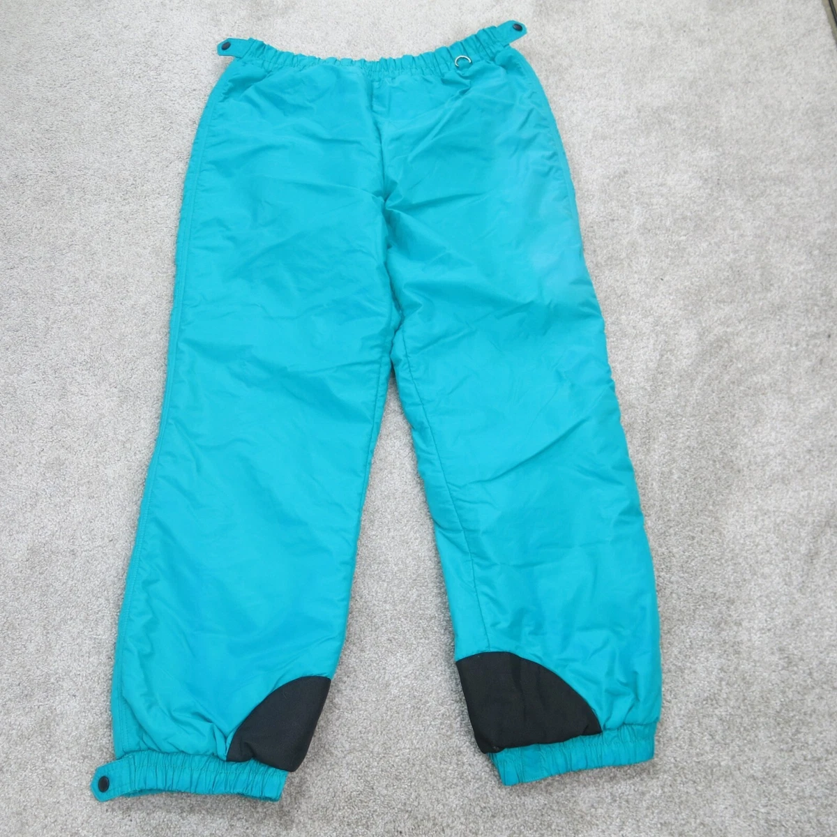 Columbia Sportswear RN 69724 Womens Snow Pant Straight Leg High Rise Green Large