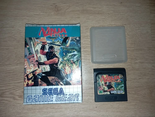NINJA GAIDEN - SEGA GAME GEAR - CIB - PAL - WITH ORIGINAL BOX