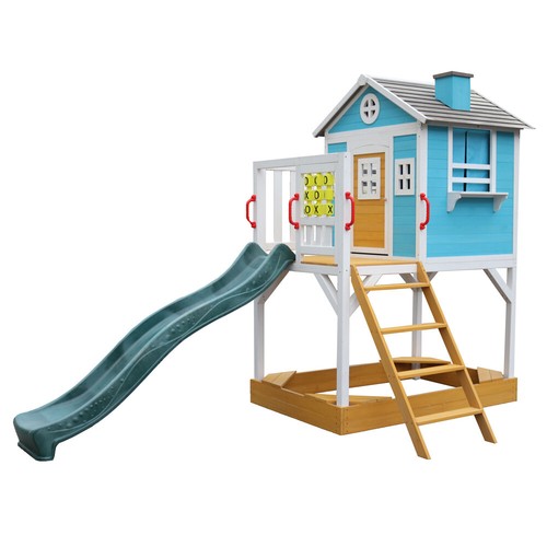 Kids 2 Story Large Cubby House Wooden 