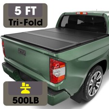 5ft Hard Tonneau Cover For 2016-2026 Toyota Tacoma Truck Bed Tri-fold Waterproof 5ft Hard Tonneau Cover For 2016-2026 Toyota Tacoma Truck Bed Tri-fold Waterproof