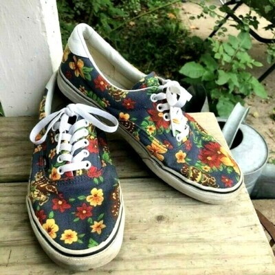 floral vans design