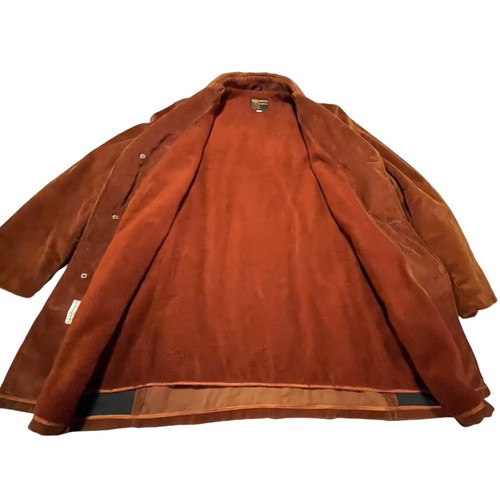 Vintage 70s Redwood Sportswear Coat Men 48 XT Tall Brown Corduroy Chore Rancher - Picture 6 of 13