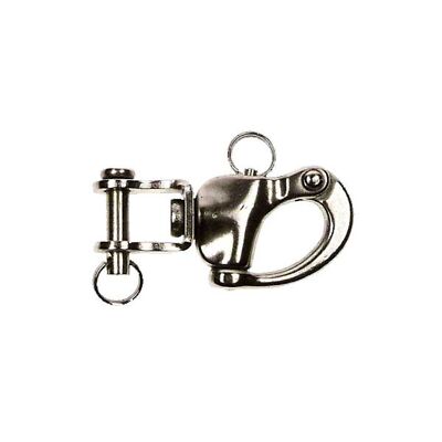2-3/4'' - 316 Stainless Steel Jaw Swivel Snap Shackle- WLL 1,000 Lbs