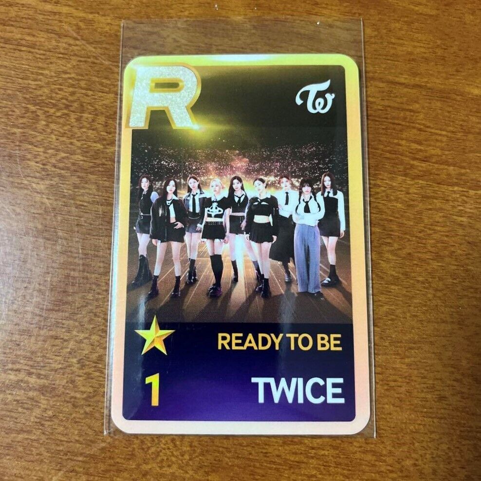 TWICE WORLD TOUR READY TO BE SSJYP Superstar Limited Official Photo Card PC