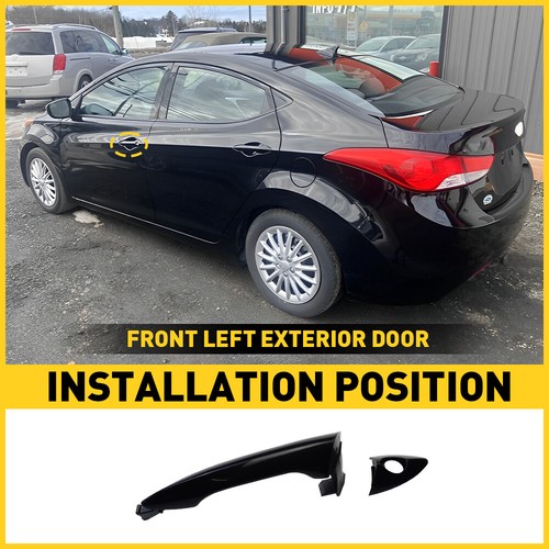 Exterior Door Handle For 2011-2016 Hyundai Elantra Front Left Driver Side Outer - Picture 7 of 19