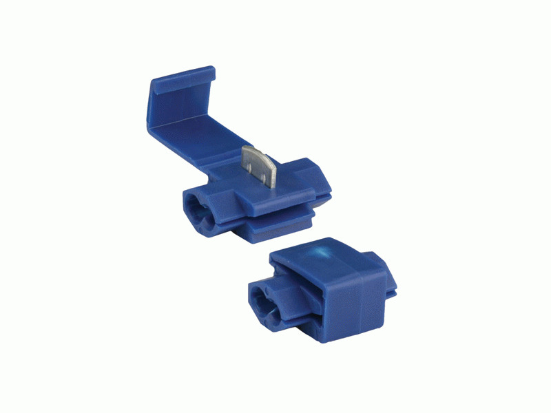 Metra Install Bay 3MBSL 16-14 Gauge 100/Pack Premium Grade Blue Color Scotch Lok