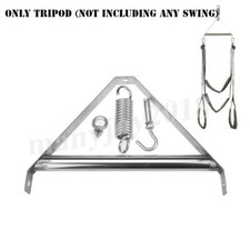 Stainless Steel Sex Swing Hanging Triangle Frame 360 Degree Spinning Chair Stent