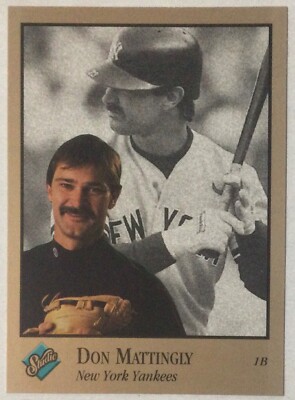 Don Mattingly 1992 Leaf Studio Baseball Card #216 New York Yankees (f