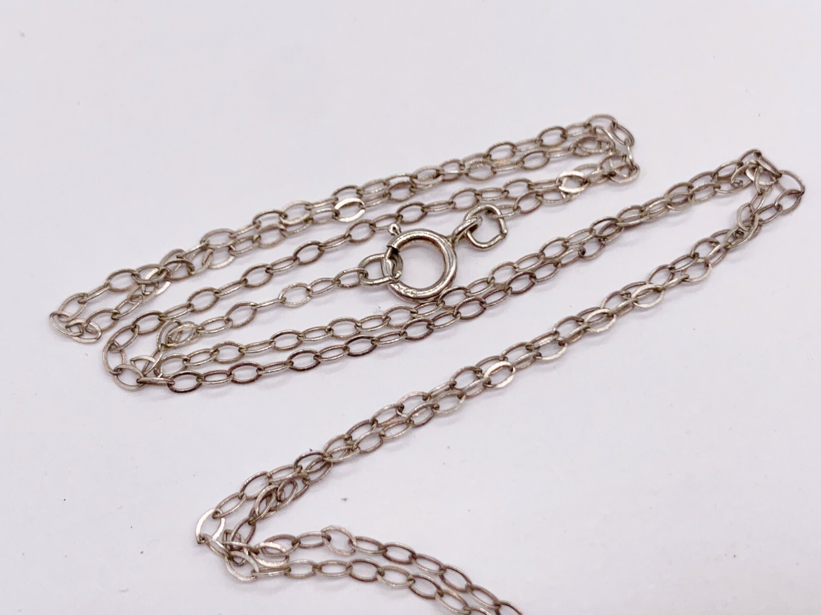 VINTAGE SOLID SILVER ABALONE SHELL PANEL TEARDROP… - image 4