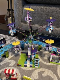 Lego Friends 41130 Roller Coaster, Box Manuals Figures. Missing 1 Piece