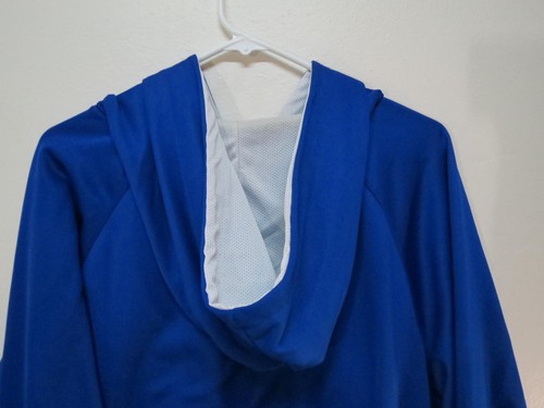 POLARIS BLUE HOODIE ATV Snowmobile Snow Off Road Sweatshirt XL - Picture 5 of 7