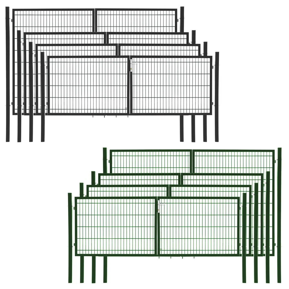 Doppelflügeltor 300 Flügeltor Einfahrtstor Doppeltor Hoftor Gartentor Tor - Bild 2 von 3