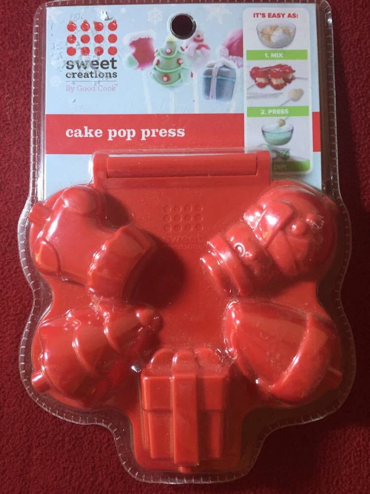 Sweet Creations Christmas Cake Pop Molds Press