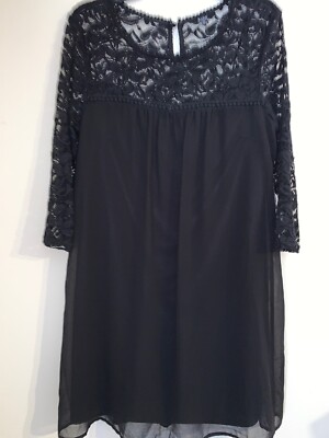 auw lace dress NWT Womens AUW Dress - Black - Sz 8